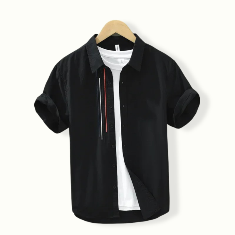 Genoa Turn Down Collar Button Up