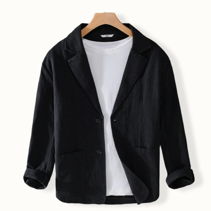 Vientiane Casual Linen Blazer