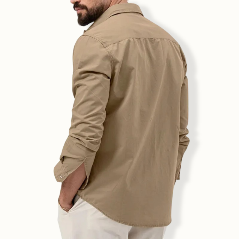 Lesotho Multi Pocket Button Lapel Polo