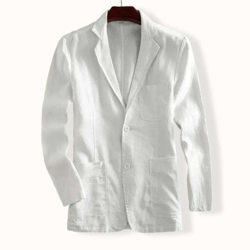 Riberalta	Linen Breasted Blazer