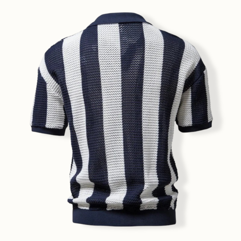 Lacluta Knitted V Neck Polo