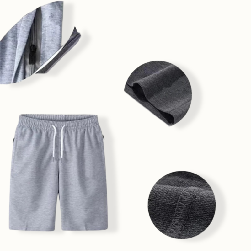 Lome Drawstring Double Pocket Shorts