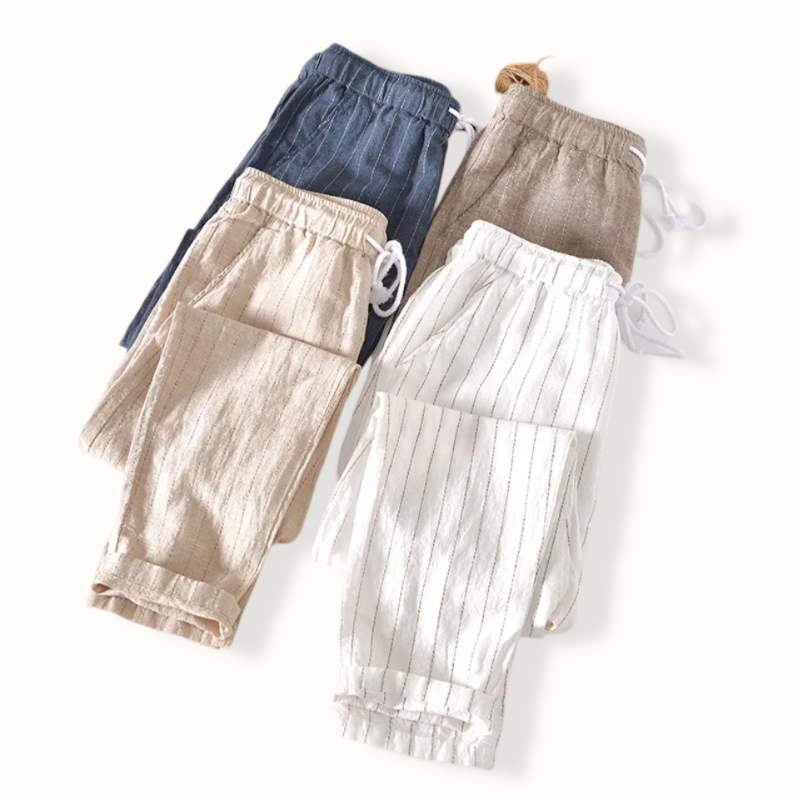 Durham Linen Ankle Length Pants