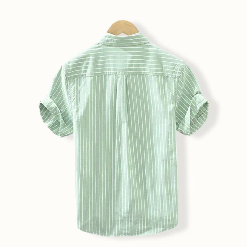 Tallinn Striped Turn Down Button Up