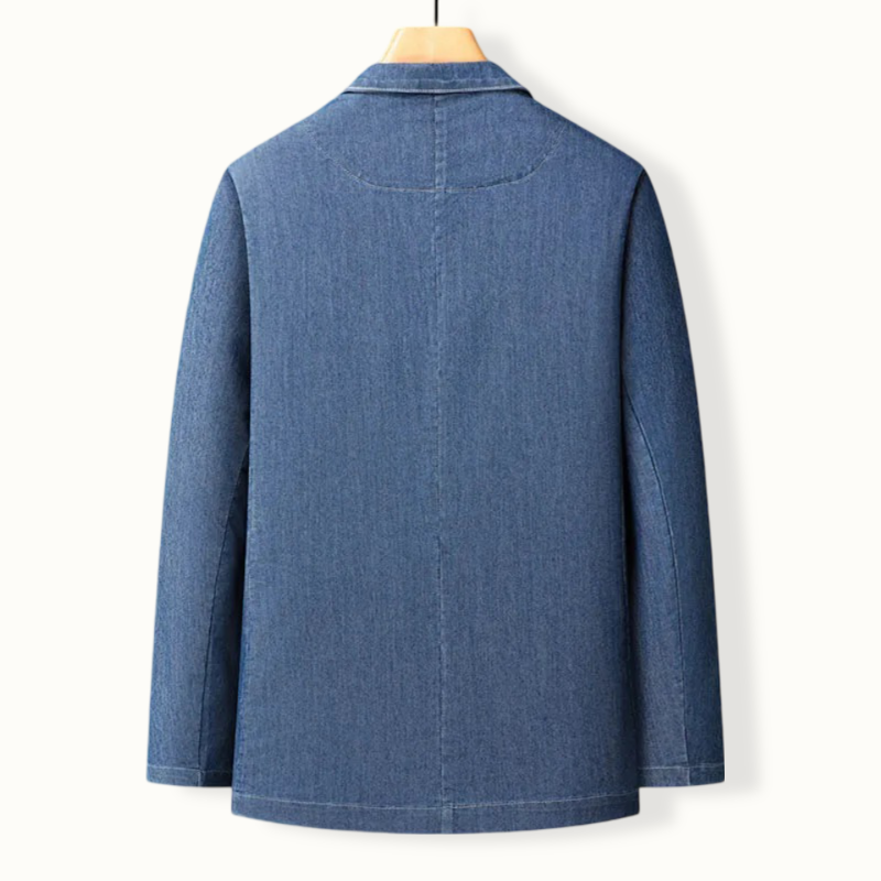 Wakefield Monochrome Denim Coat