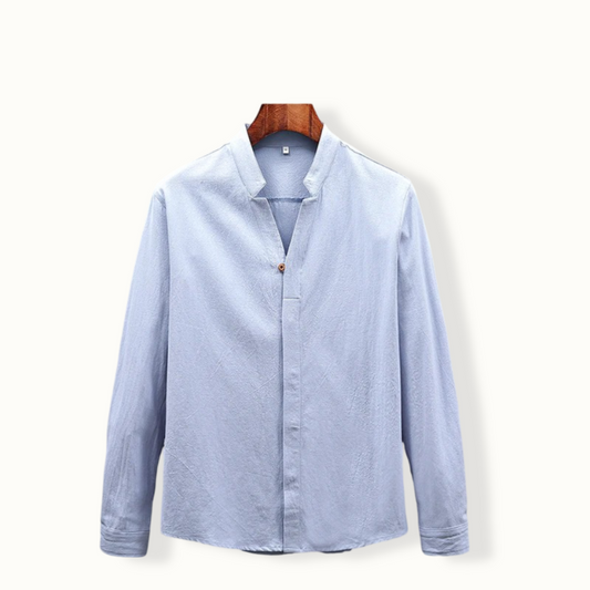 Vilnius Linen Crepe Shirt