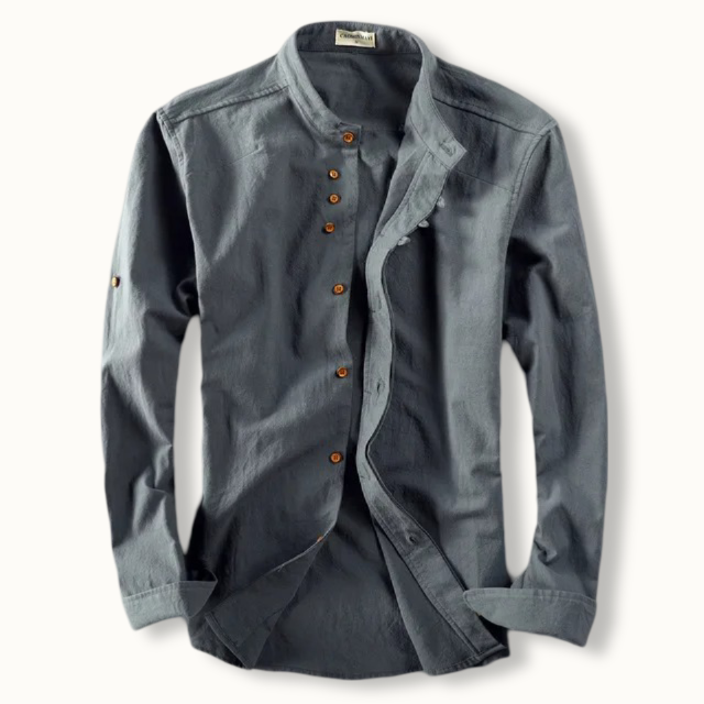 Heritage Linen Button-Up Shirt