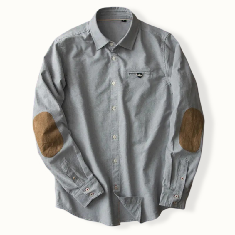 Luton Patchwork Button Up