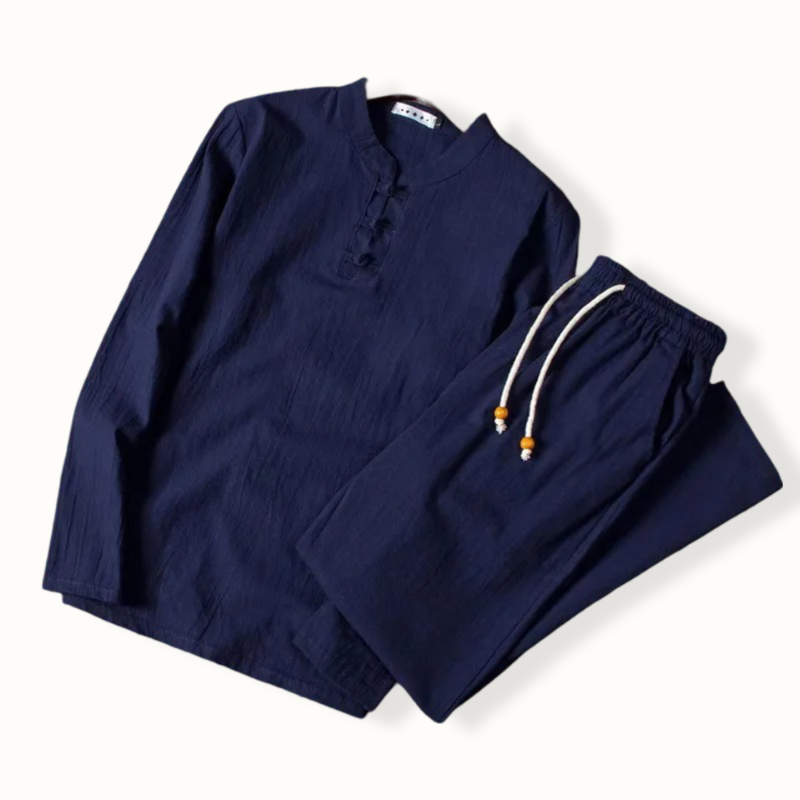 Kajaran Long Sleeve Shirt and Trouser  Set