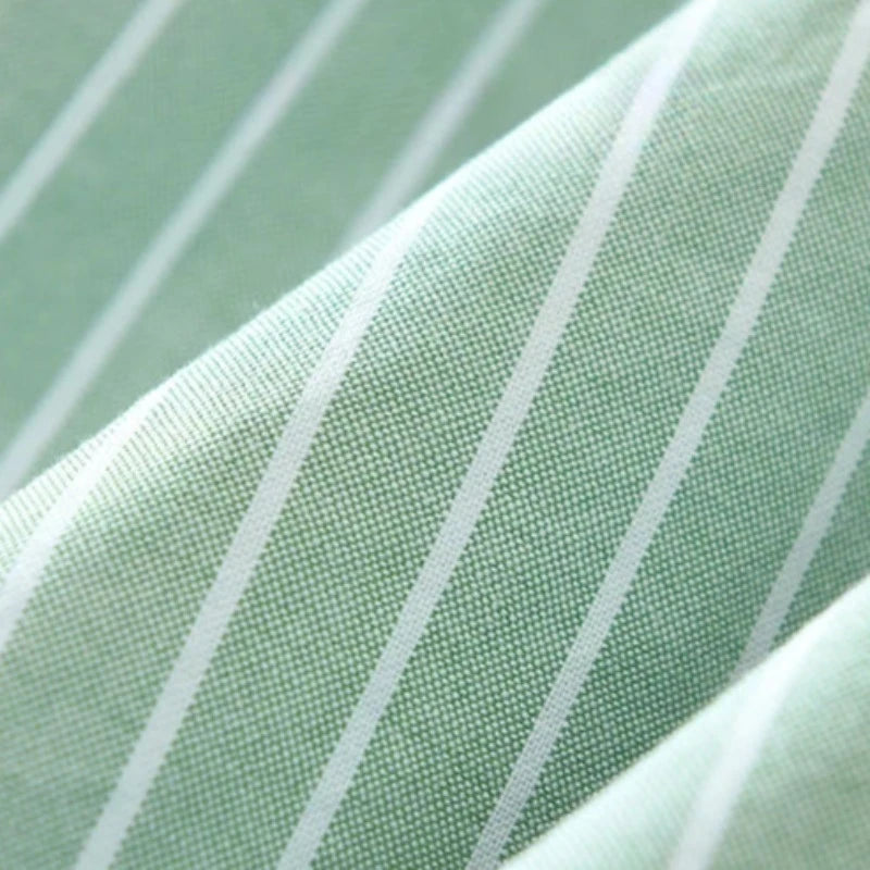 Acle Striped One Pocket Button Up