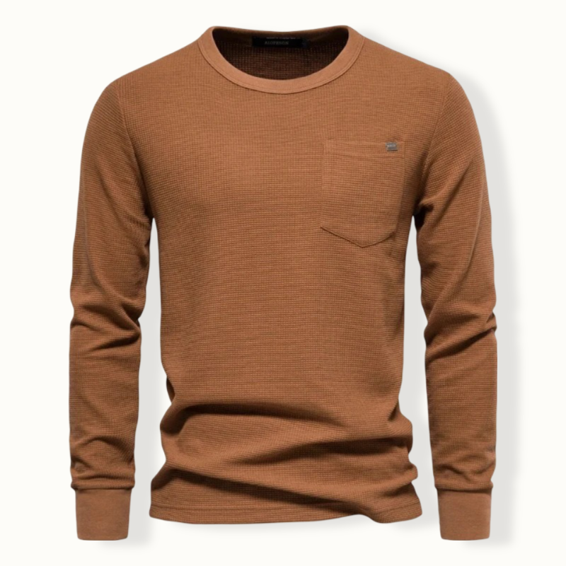 Fatuberlio Waffle Single Pocket Shirt