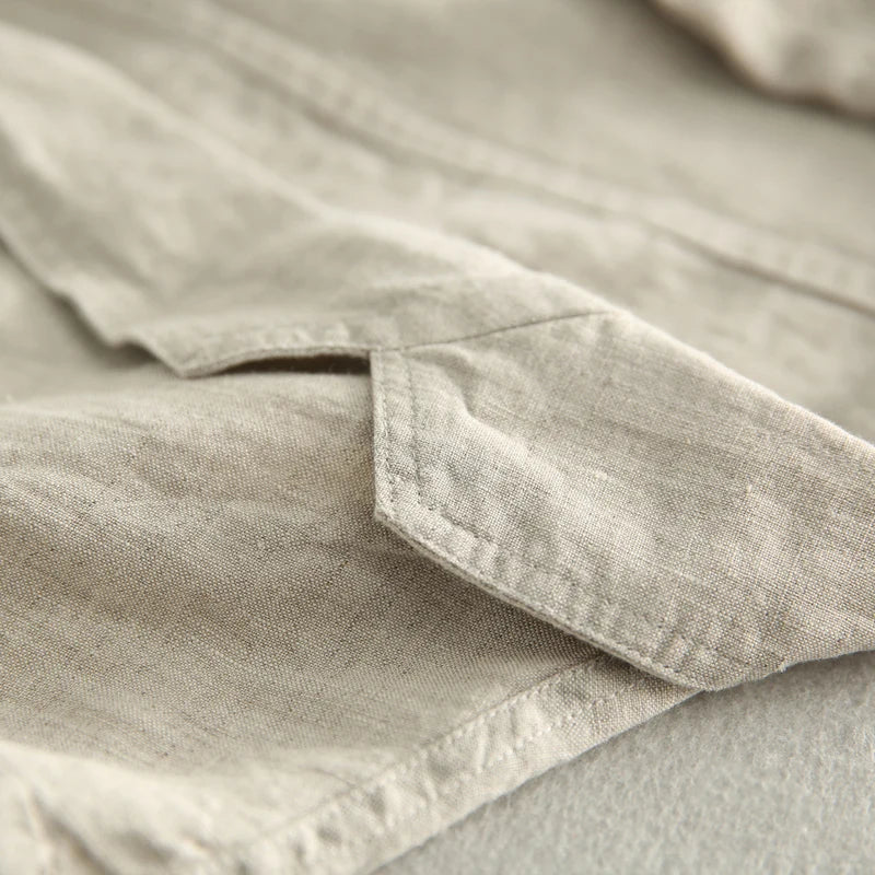 Riberalta	Linen Breasted Blazer