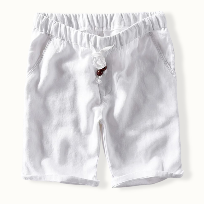 Metnitz Elastic Waist Linen Shorts