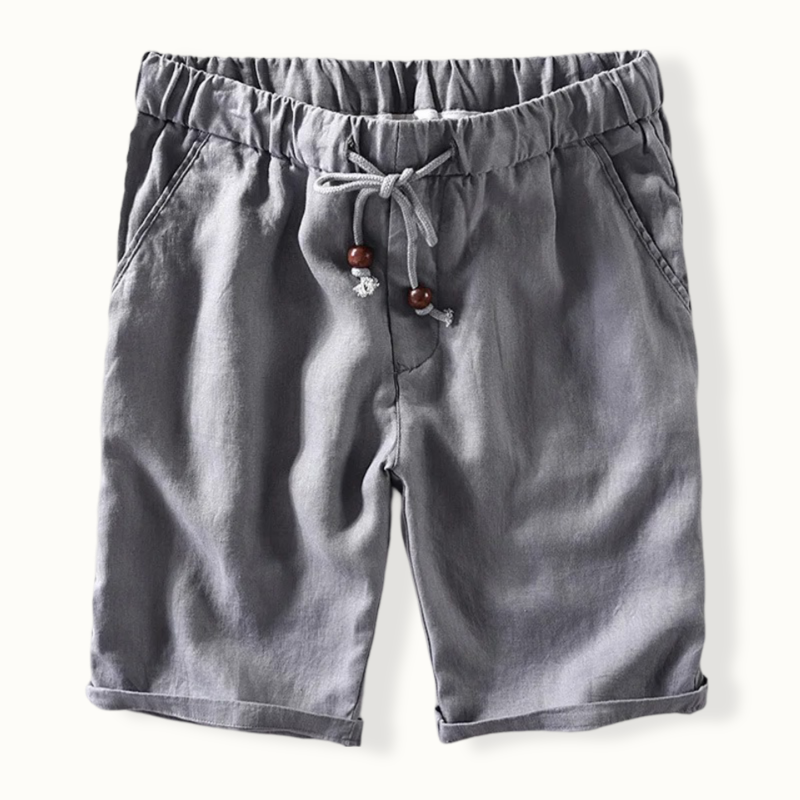 Metnitz Elastic Waist Linen Shorts