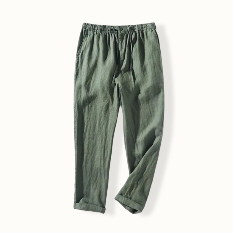 Warsaw Casual Linen Trousers