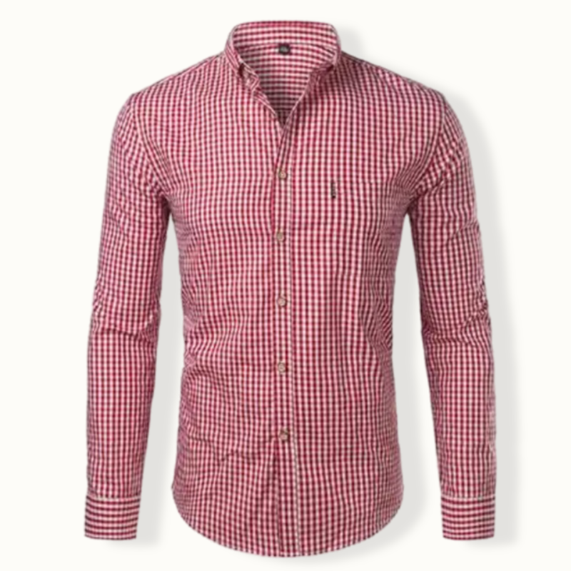 Tome Plaid Slim Fit Button Up