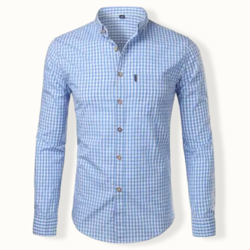 Tome Plaid Slim Fit Button Up