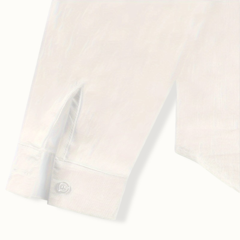 Tunis Button Up Stand Collar Long Sleeve
