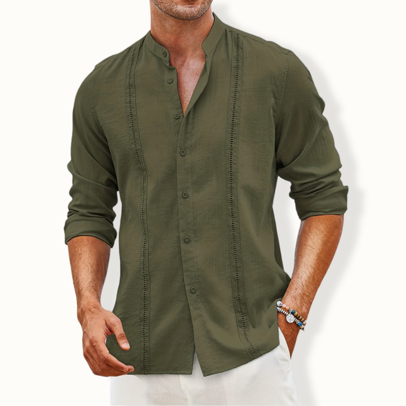 Marisca Linen Button Up