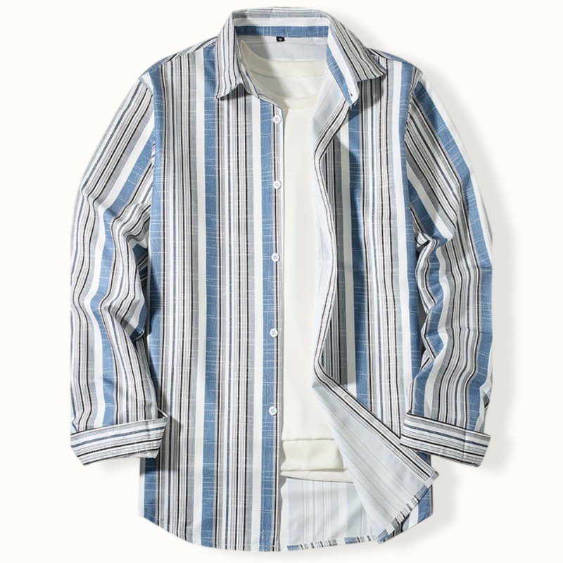 Carlisle Striped Button Up