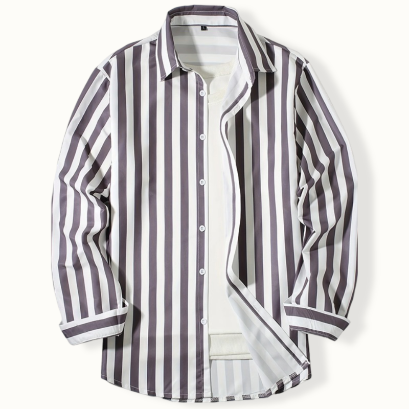 Carlisle Striped Button Up
