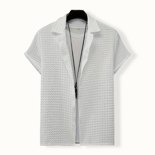 Astana Short Sleeve Lapel Shirt