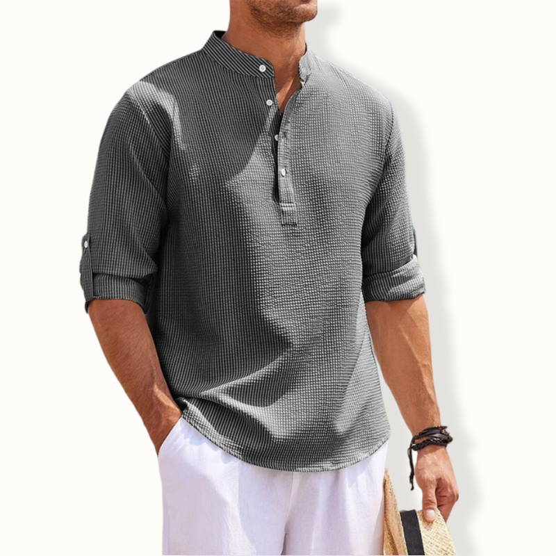 Accra Linen Long Sleeve Shirt