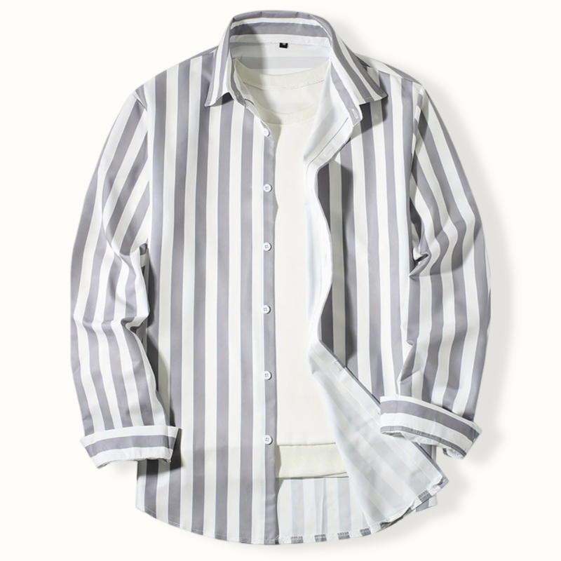 Carlisle Striped Button Up