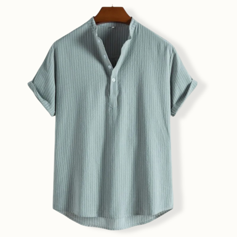 Chichester Striped Linen Polo