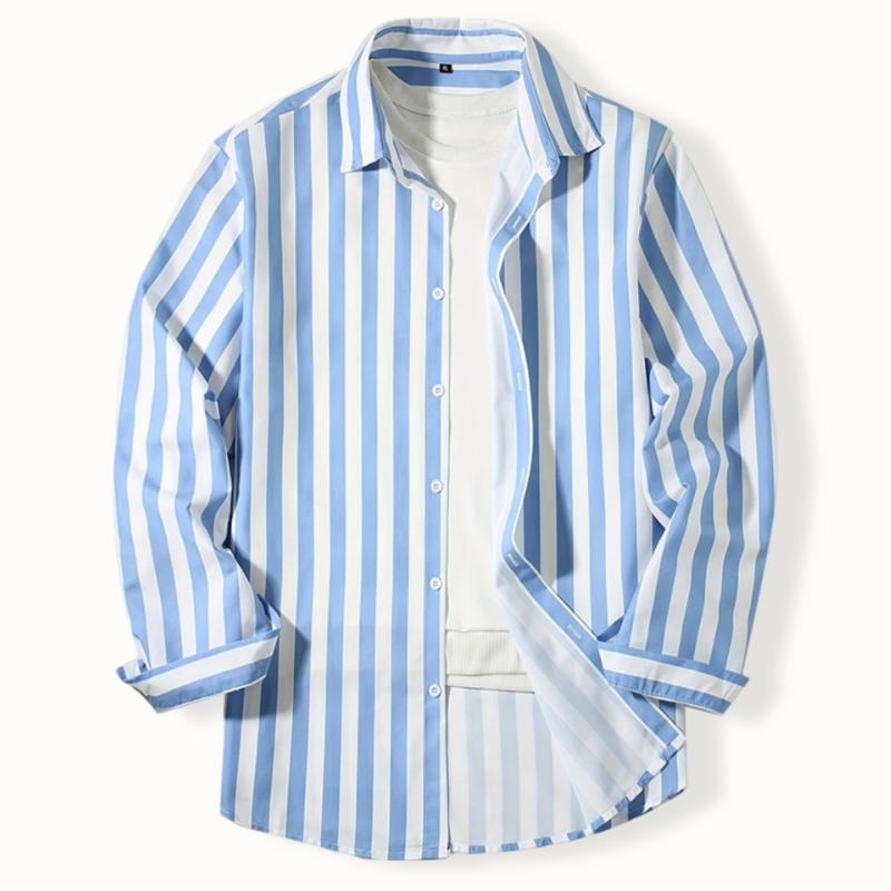 Carlisle Striped Button Up