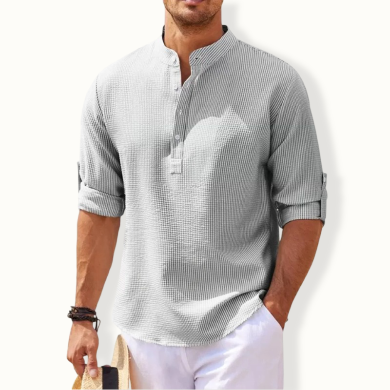 Accra Linen Long Sleeve Shirt