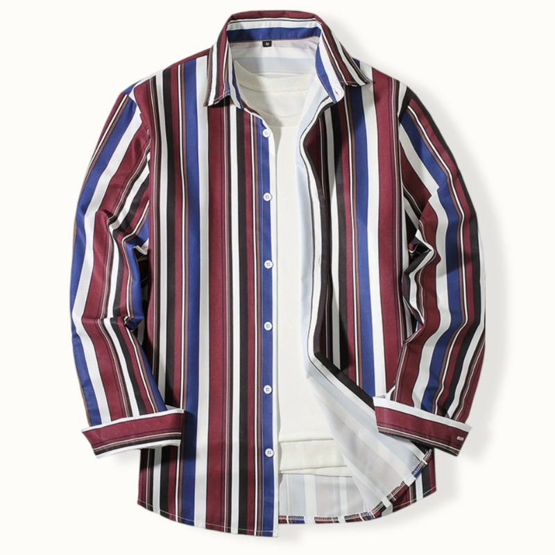 Carlisle Striped Button Up