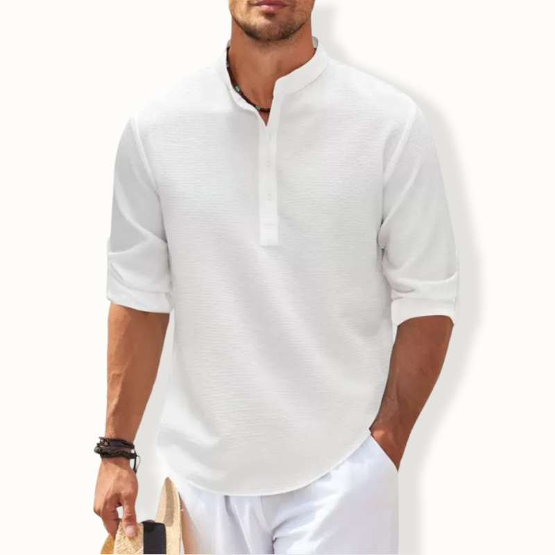 Accra Linen Long Sleeve Shirt